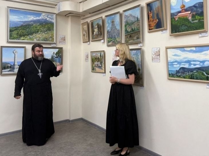 Выставка Православные храмы Южнобережья проходит в Кореизе