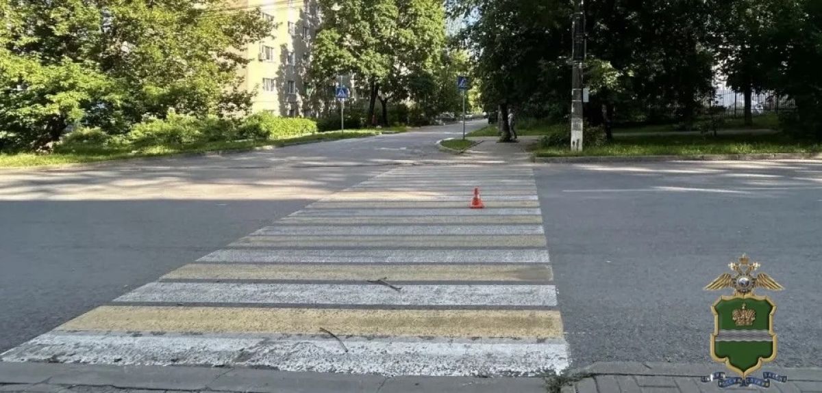 В Калуге на пешеходном переходе сбили школьницу