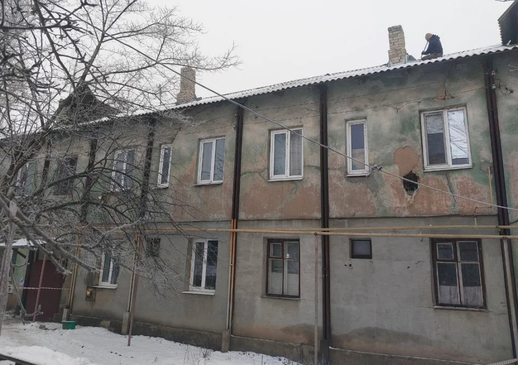 Калужские строители начали восстанавливать многоквартирный дом в Первомайске ЛНР