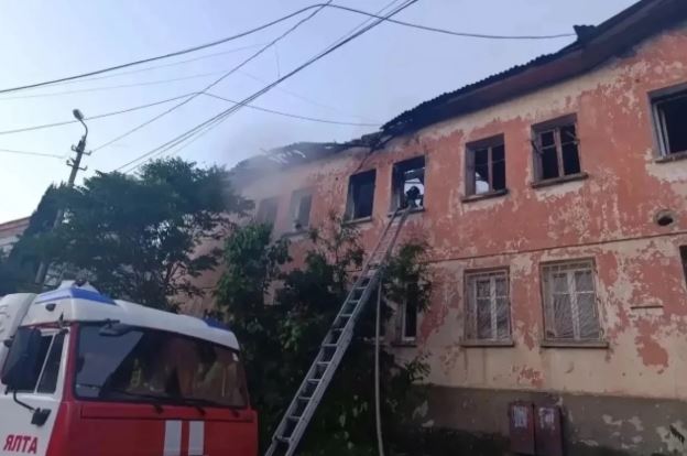 Появились новые подробности ночного пожара в Ялте