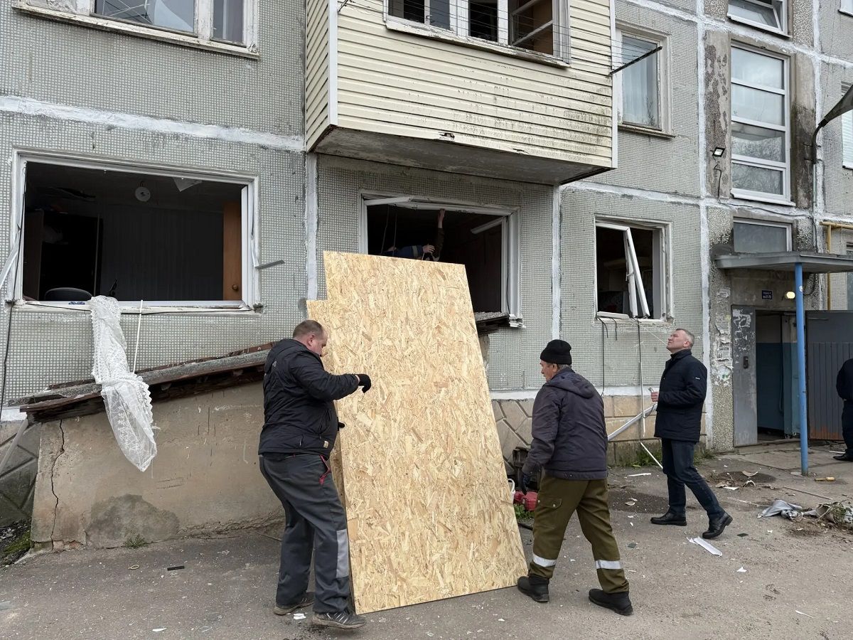 В многоэтажке калужского Ермолино взорвался бытовой газ
