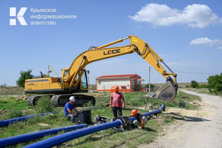В Феодосии затянулся ремонт водовода