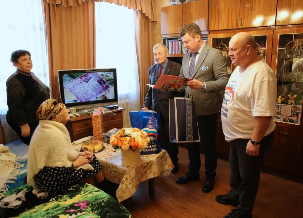 104 года исполнилось участнице Великой Отечественной войны Анне Спиридоновне Козьменко
