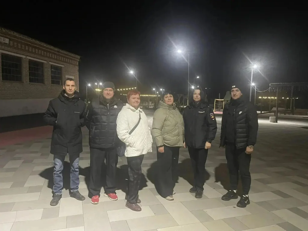 В Сухиничах прошёл вечерний рейд «Ночной патруль»