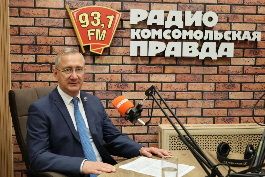 Губернатор Владислав Шапша дал эксклюзивное интервью радио «Комсомольская правда – Калуга»