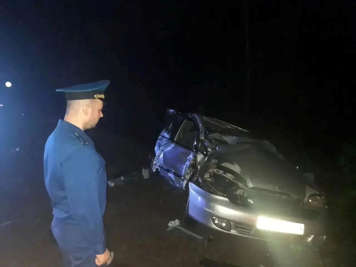 В тройной аварии на калужской трассе погиб мотоциклист