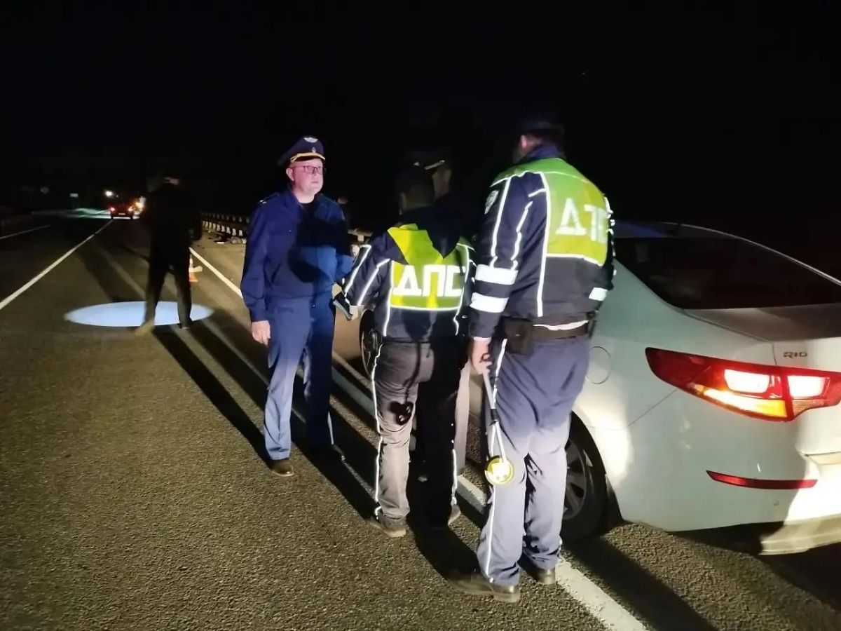 «Газель» сбила насмерть пешехода на калужской трассе