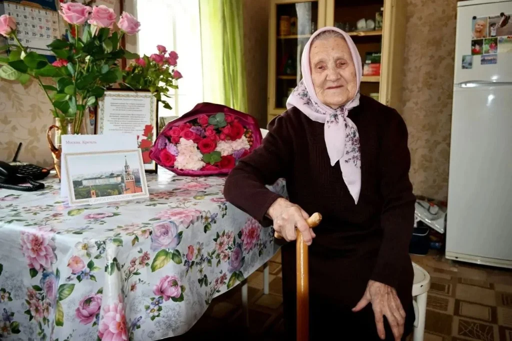 Жительнице Калужской области исполнилось 104 года