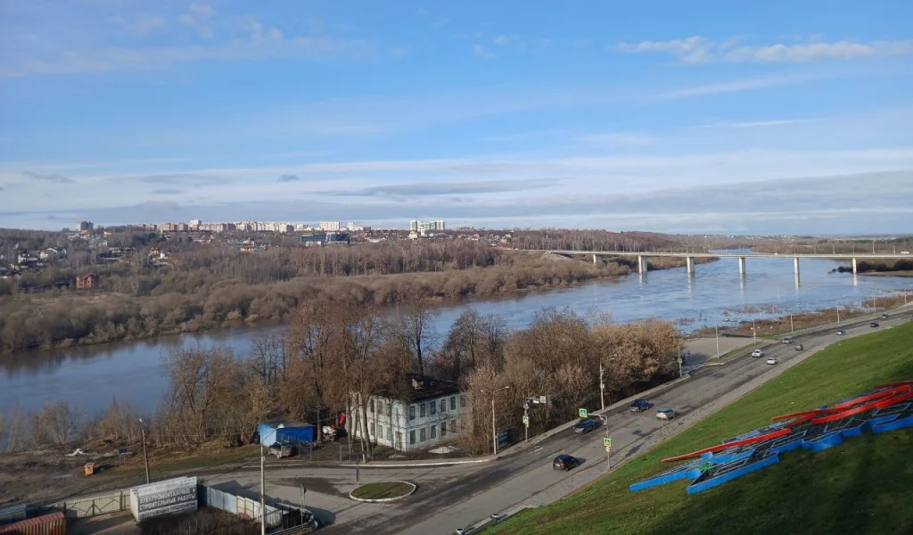 Вода в Оке за сутки опустилась на 12 сантиметров