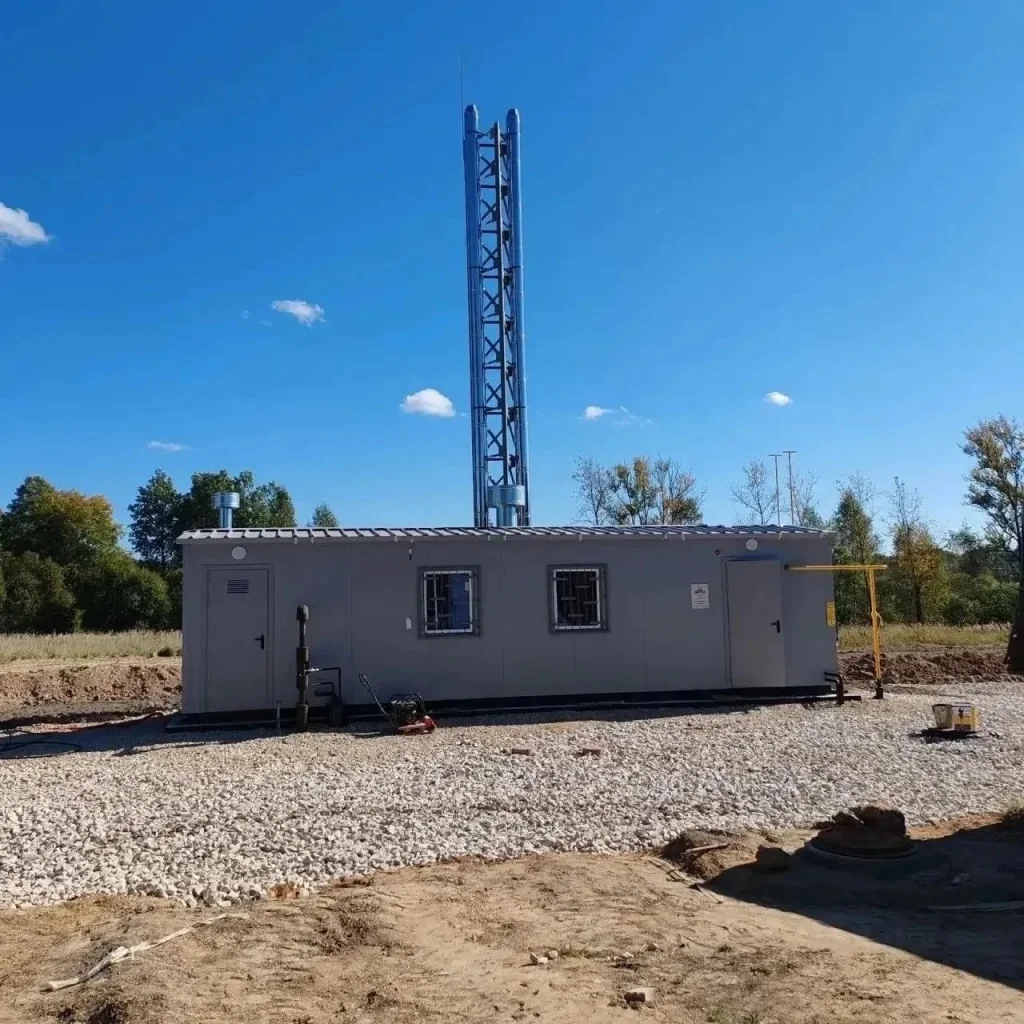 В селе Дабужа завершается установка газовой котельной для сельского клуба