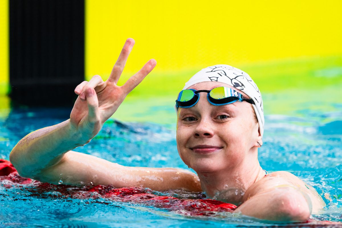 Алина Гайфутдинова выиграла Чемпионат страны по плаванию