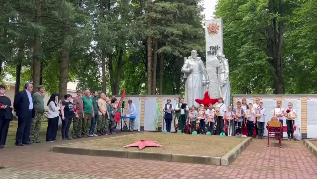 В Куйбышевском районе захоронили останки советских солдат